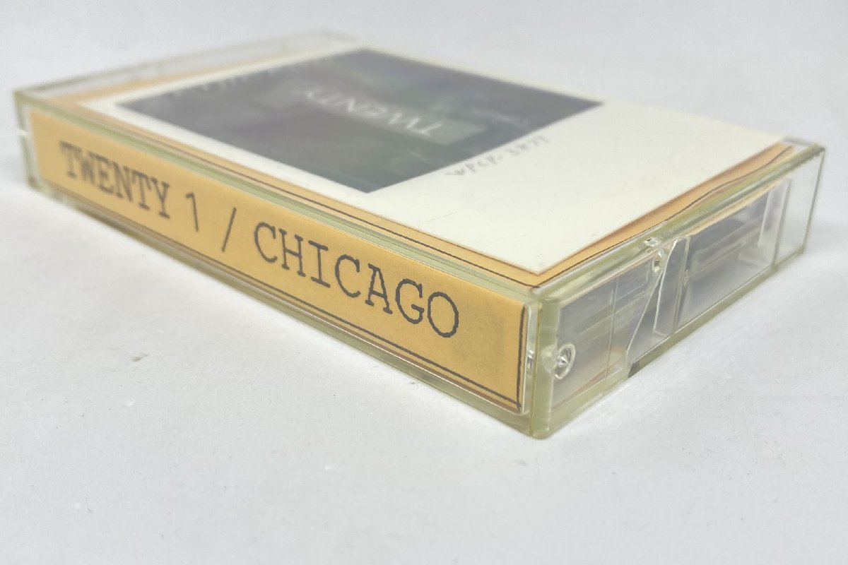 [TE0716] サンプル品 カセットテープ CHICAGO （シカゴ）「 TWENTY １ 」非売品 見本品_画像4