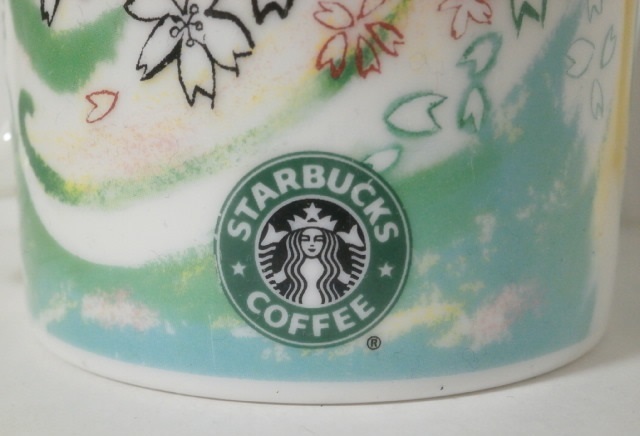 2004年 日本製 スターバックスコーヒー マグカップ 桜 さくら 春 デザイン スタバ マグ STARBUCKS COFFEE SAKURA Made in Japan