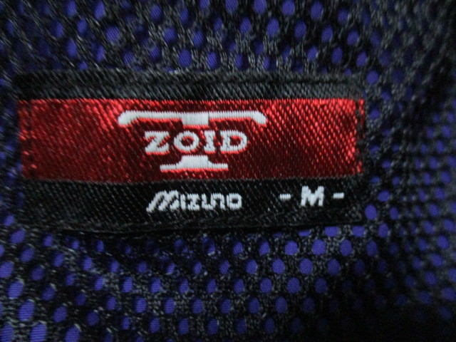 e828　ゾイド　ZOID　半袖ハーフジッププルオーバー　サイズM　紫　30-8_画像8