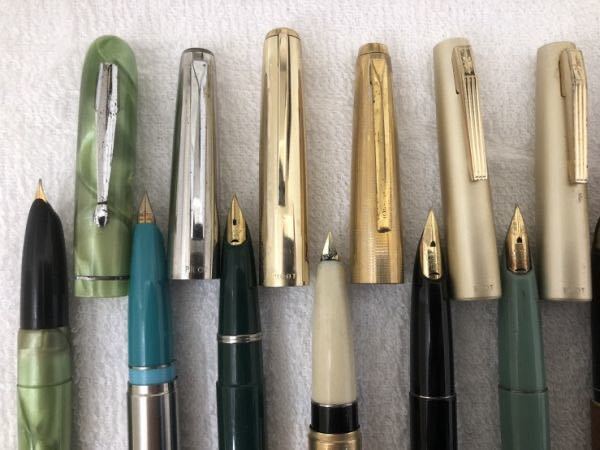 ☆ 難有含 パイロット ペン先18K 14K 12K 含む 万年筆 いろいろ 計21点