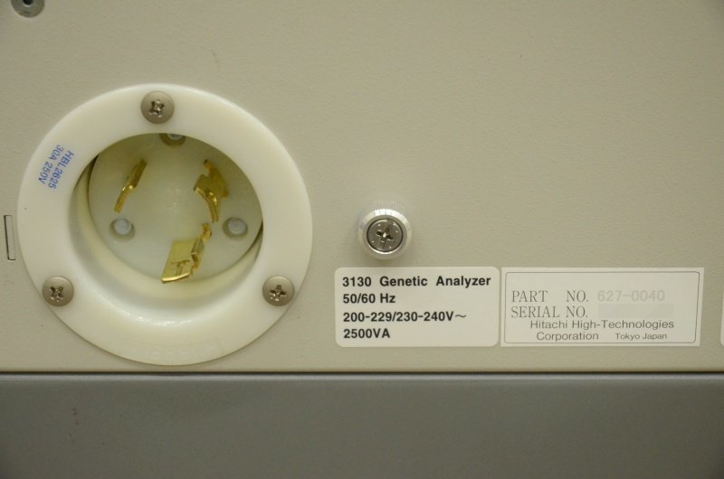 Applied Biosystems/HITACHI 【200V】DNAシーケンサー□3130 Applied Biosystems/HITACHI 【200V】DNAシーケンサー□3130