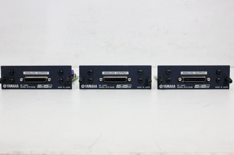 YAMAHA/ヤマハ DAカード 3台セット○MY8-DA96 中古(ミキサー)|売買