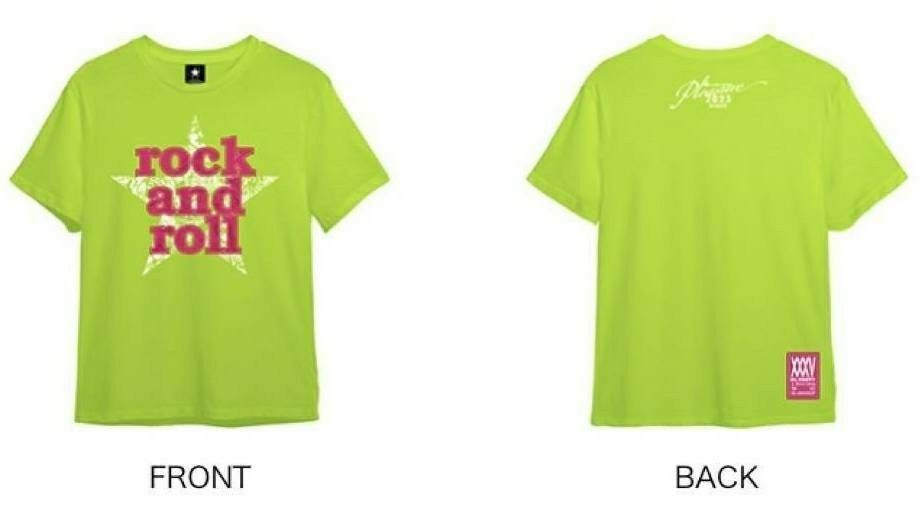 B'z Pleasure 2023 STARS R&R Tシャツ Lサイズ B'z Pleasure 2023 STARS R&R Tシャツ ファンクラブ限定カラー L