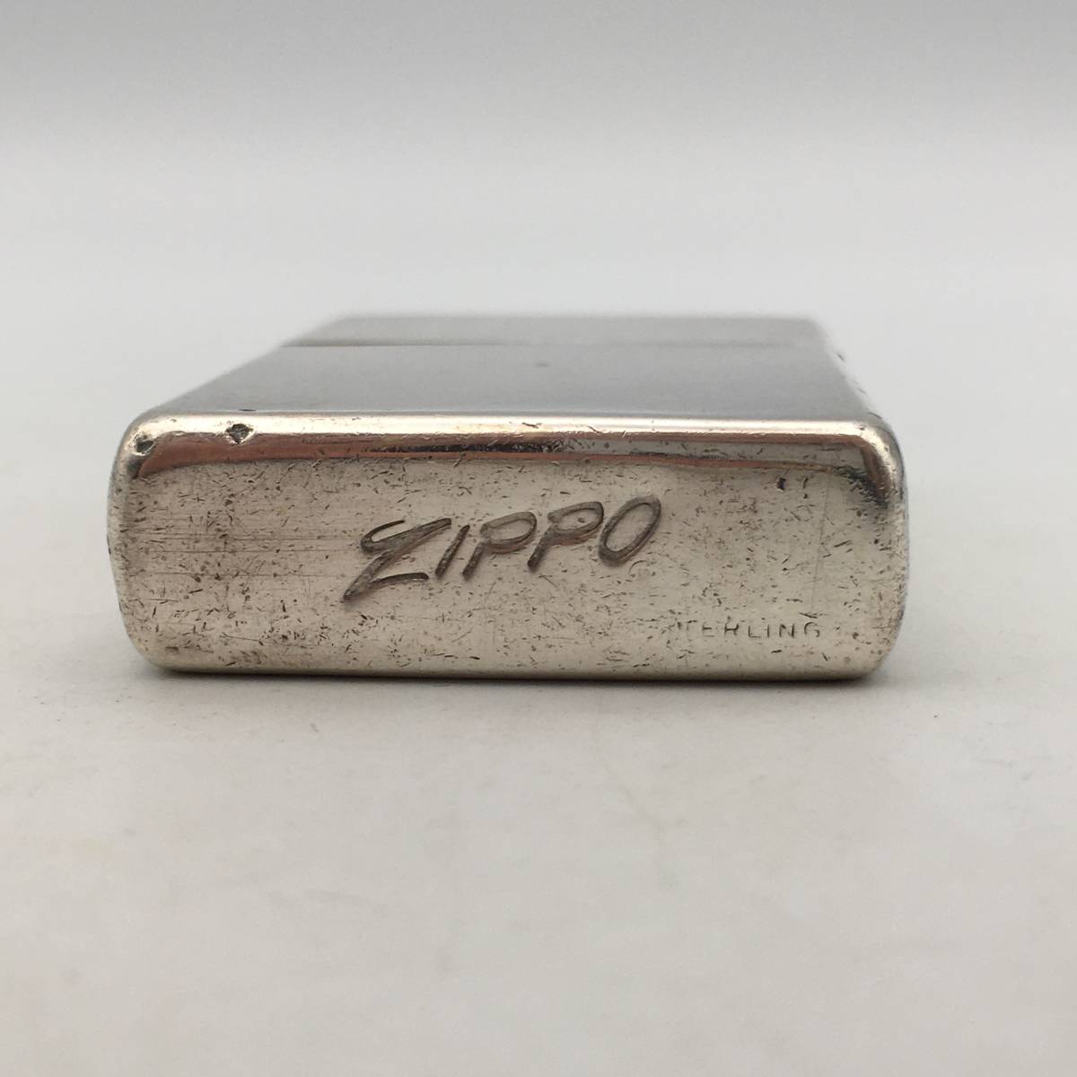 ★D09108/ZIPPO ジッポー/オイルライター/STERLING スターリング/シルバー/不着火_画像5