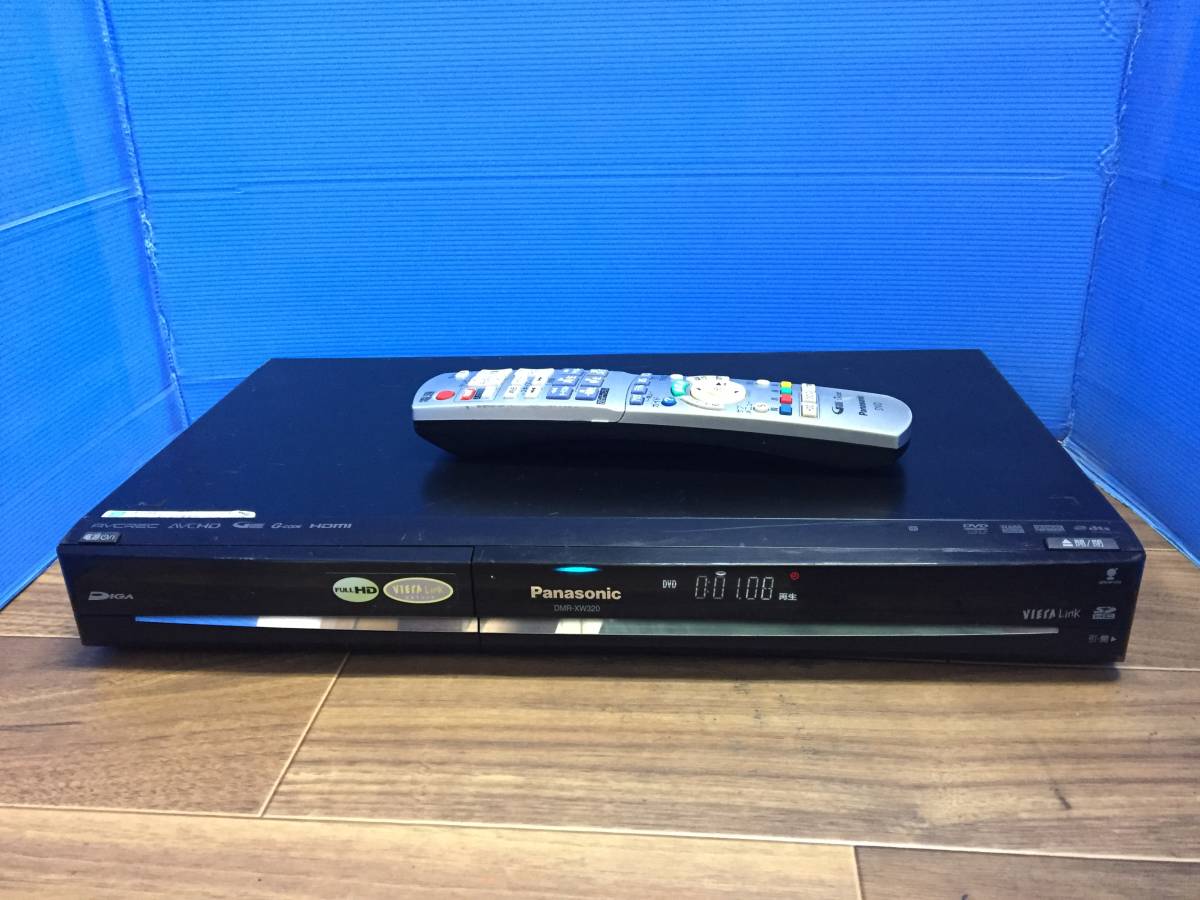 パナソニック ビデオ一体型 DVDレコーダー DMR-EX250V 純正リモコン付