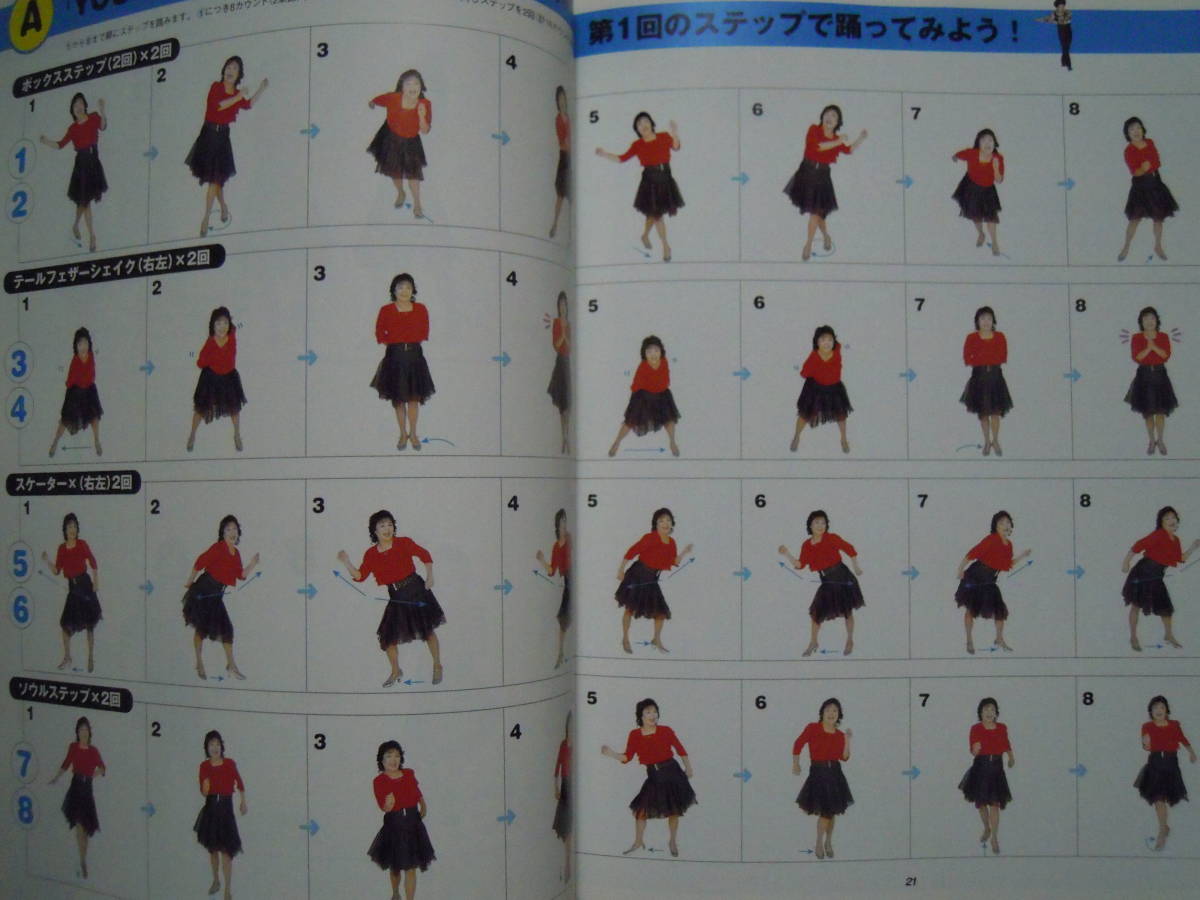 パパイヤ鈴木のENJOYダンシング!(NHK趣味悠々2005年11月~12月)ソウルダンス;チャチャ,ムービンステップ,バンプ,ゲットレディ,フィーバー…の画像5