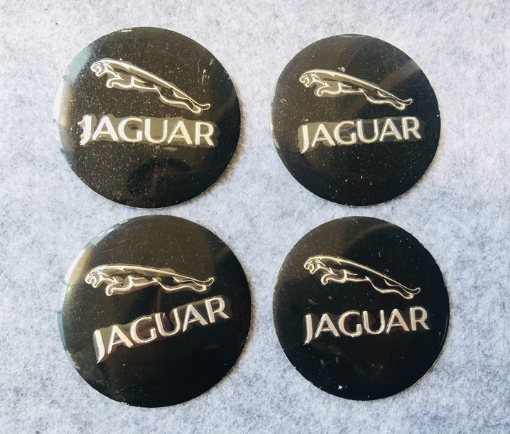 ジャガー JAGUAR用 キャップシール 56.5mm ホイールセンター 4枚入★125_画像1