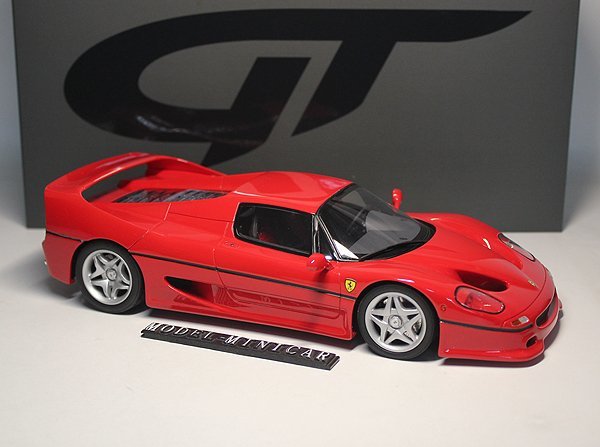 ▲最後1台！世界限定999台！GT-Spirit 1/18 フェラーリ Ferrari コーニング F50 1995 ROSSO CORSA GT342 赤 新品