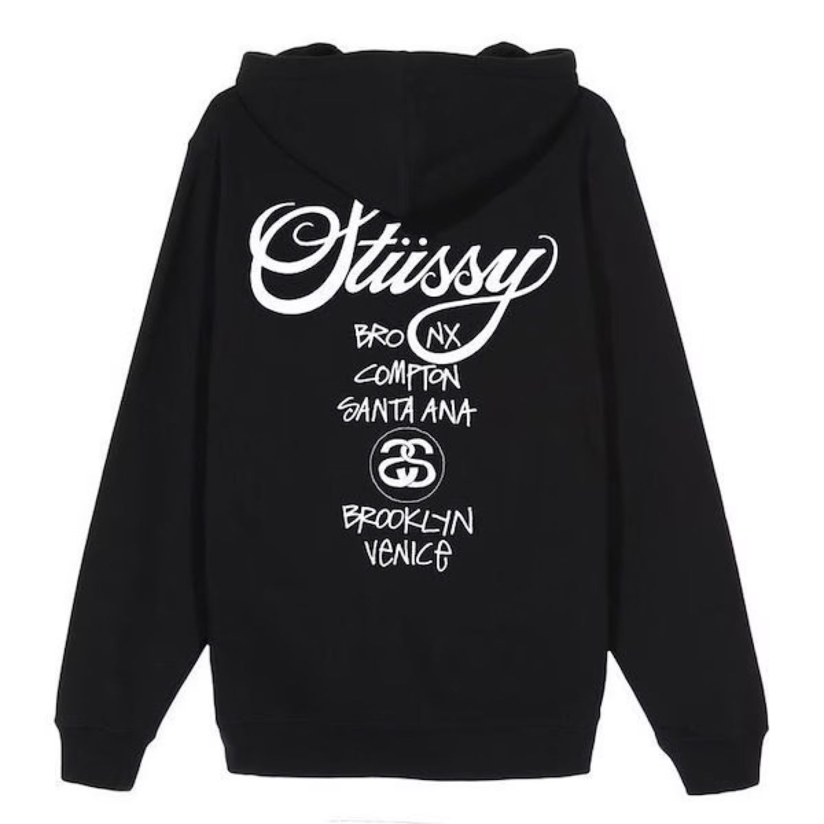 新品・未使用】ステューシー stussy パーカー ブラック Mサイズ｜Yahoo