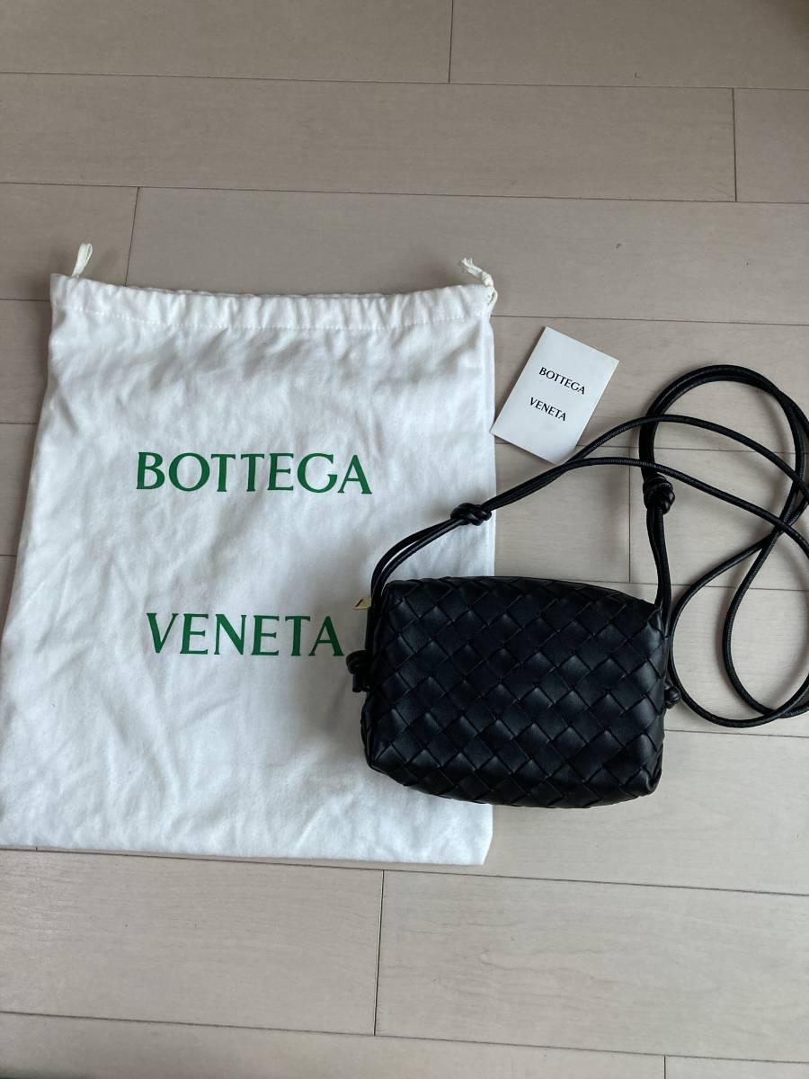 上品な ボッテガ・ヴェネタ BOTTEGA VENETA ミニループ ポシェット