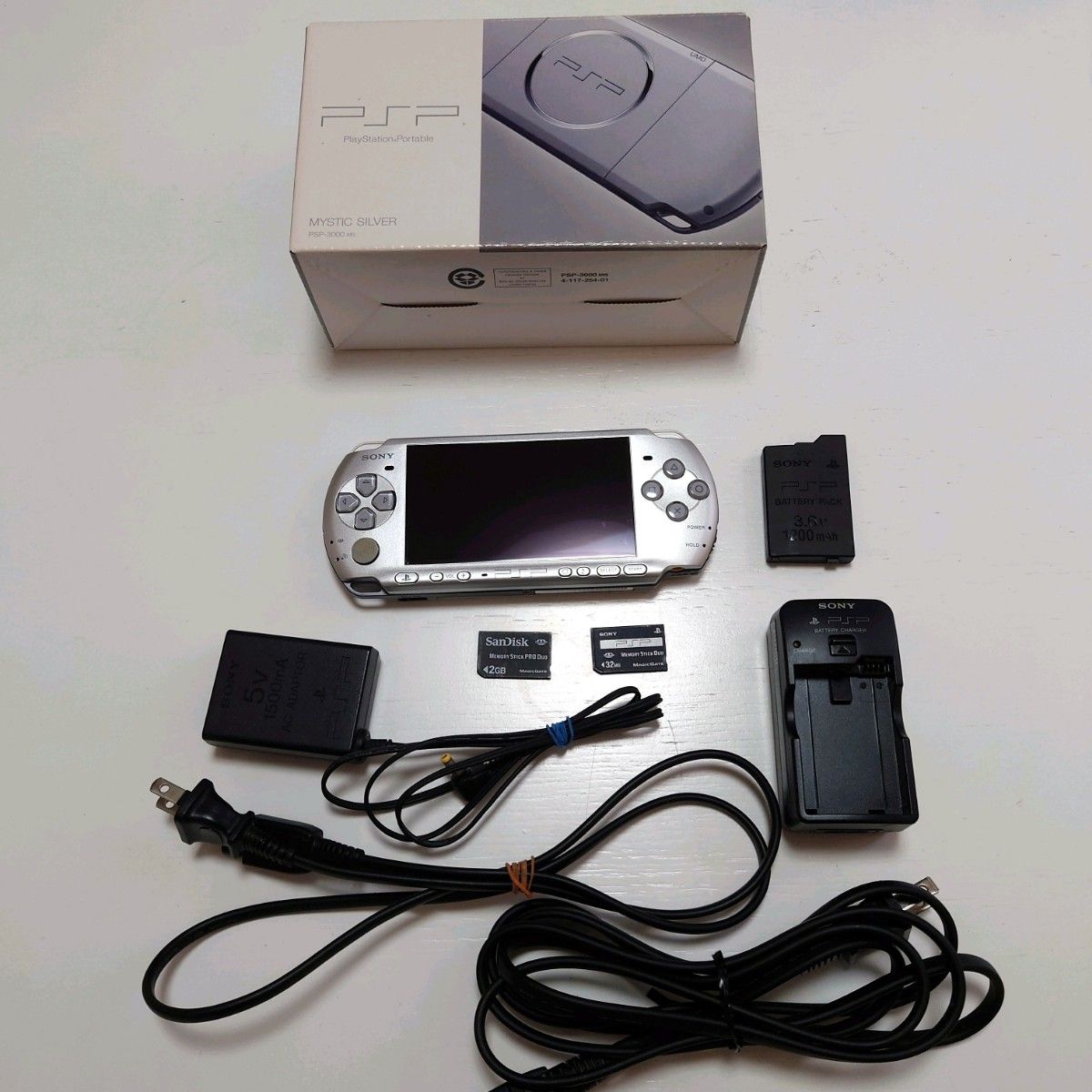 PSP-3000 ミスティックシルバー Yahoo!フリマ（旧）-