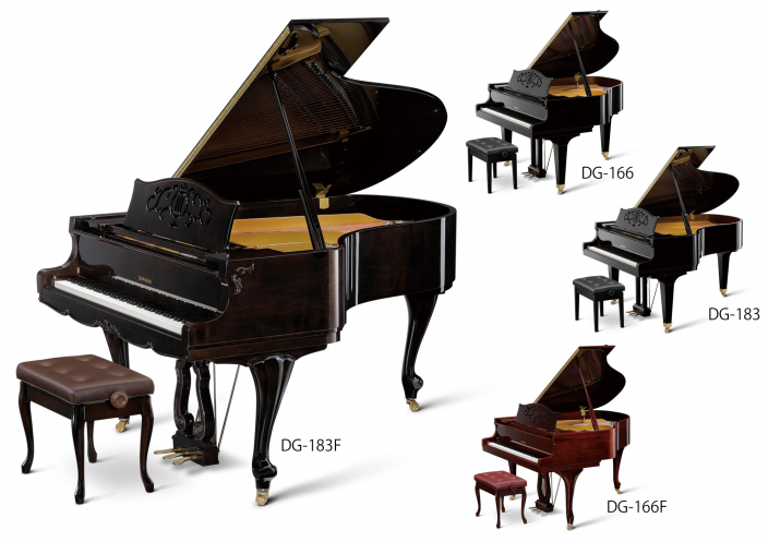 ☆ディアパソン グランドピアノ　DG-183　高級モデル、ホールにも最適！
