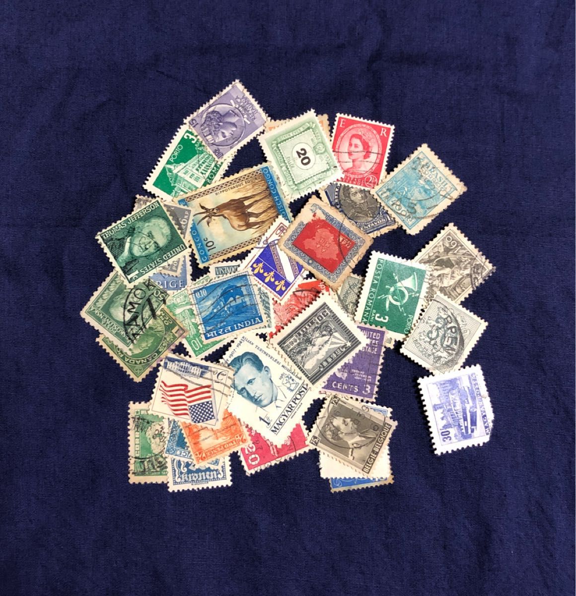 外国　海外　使用済み切手　コレクション 古切手