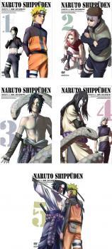 NARUTO ナルト 疾風伝 全5枚 遥かなる再会の章 1、2、3、4、5 レンタル落ち 全巻セット 中古 DVD_画像1