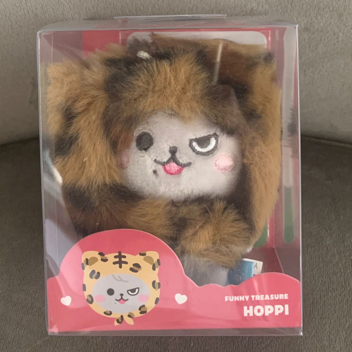 Funny TREASURE ぬいぐるみ キーホルダー ヨシ HOPPI トレカ付き 未開封新品