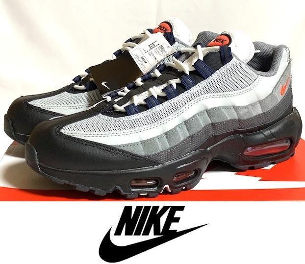 国内正規品 人気 NIKE ナイキ AIR MAX 95 エア マックス 95 メンズ スニーカー BLACK TRACK RED 日本サイズ27.5cm DM0011-007 新品本物