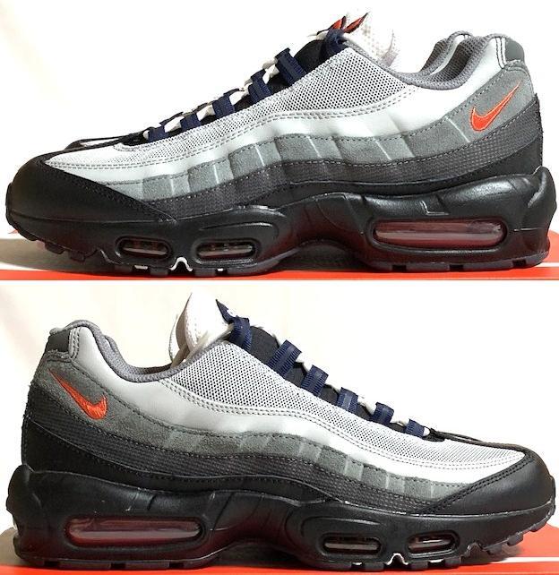 国内正規品 人気 NIKE ナイキ AIR MAX 95 エア マックス 95 メンズ スニーカー BLACK TRACK RED 日本サイズ27.5cm DM0011-007 新品本物