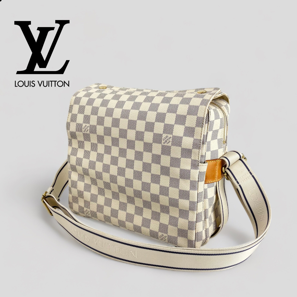 ●ルイ ヴィトン●ダミエ アズール● ナヴィグリオ ショルダーバッグ 斜め掛け ユニセックス LOUIS VUITTON_画像1