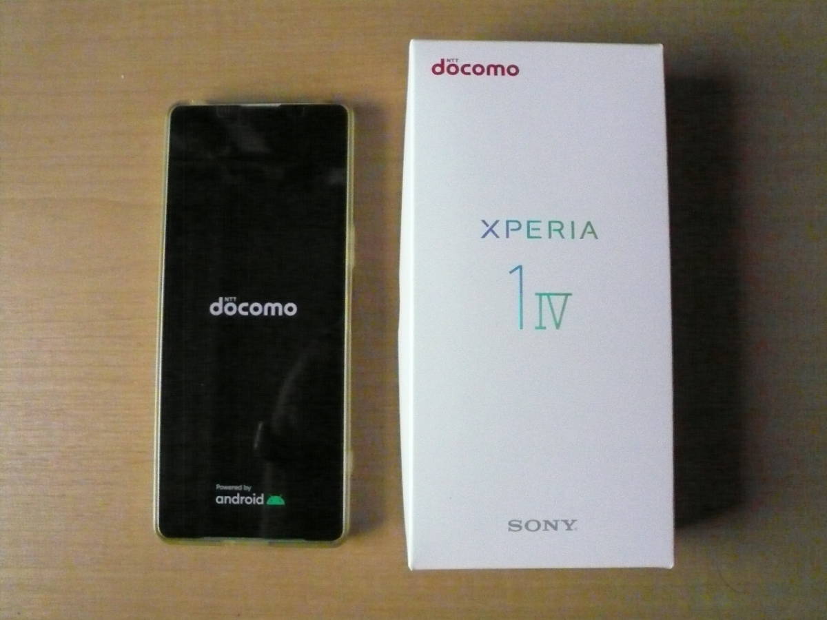 新作モデル Xperia 1 IV SO-51C docomo アイスホワイト Android