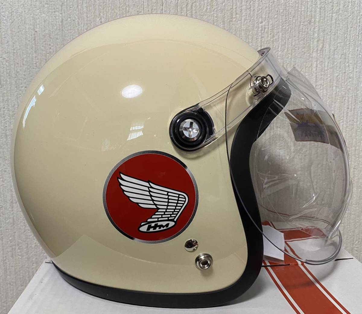 ホンダ・スーパーカブ60周年記念限定ヘルメット　Lサイズ　未使用長期保管品　袋・箱あり