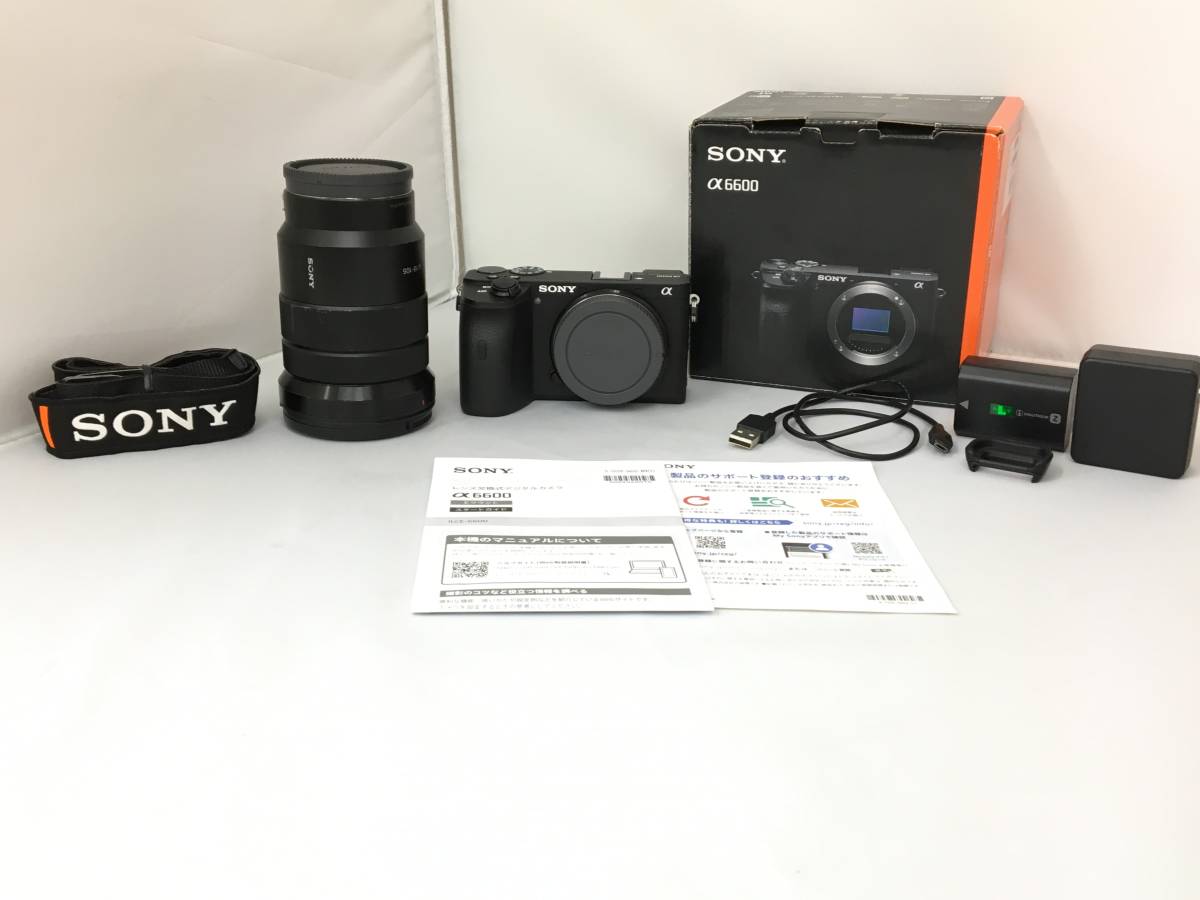 てなグッズや F4 18-105mm PZ ILCE-6600/E α6600 ◎一眼レフ【SONY G