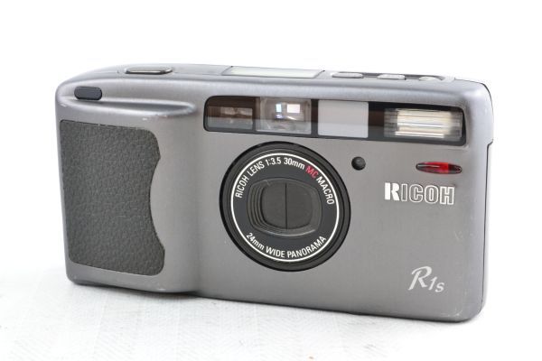 動作品】RICOH R1s コンパクトフィルムカメラ-