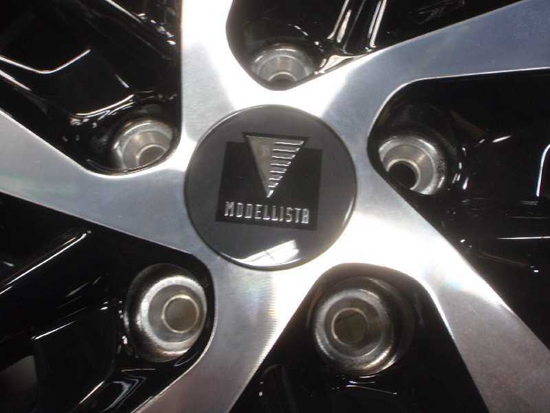 モデリスタ　ウイングダンサー6　新品タイヤ付き　215/45R18　18インチ　4本セット　ノア　ヴォクシー　エスクァイア　　越谷_画像3