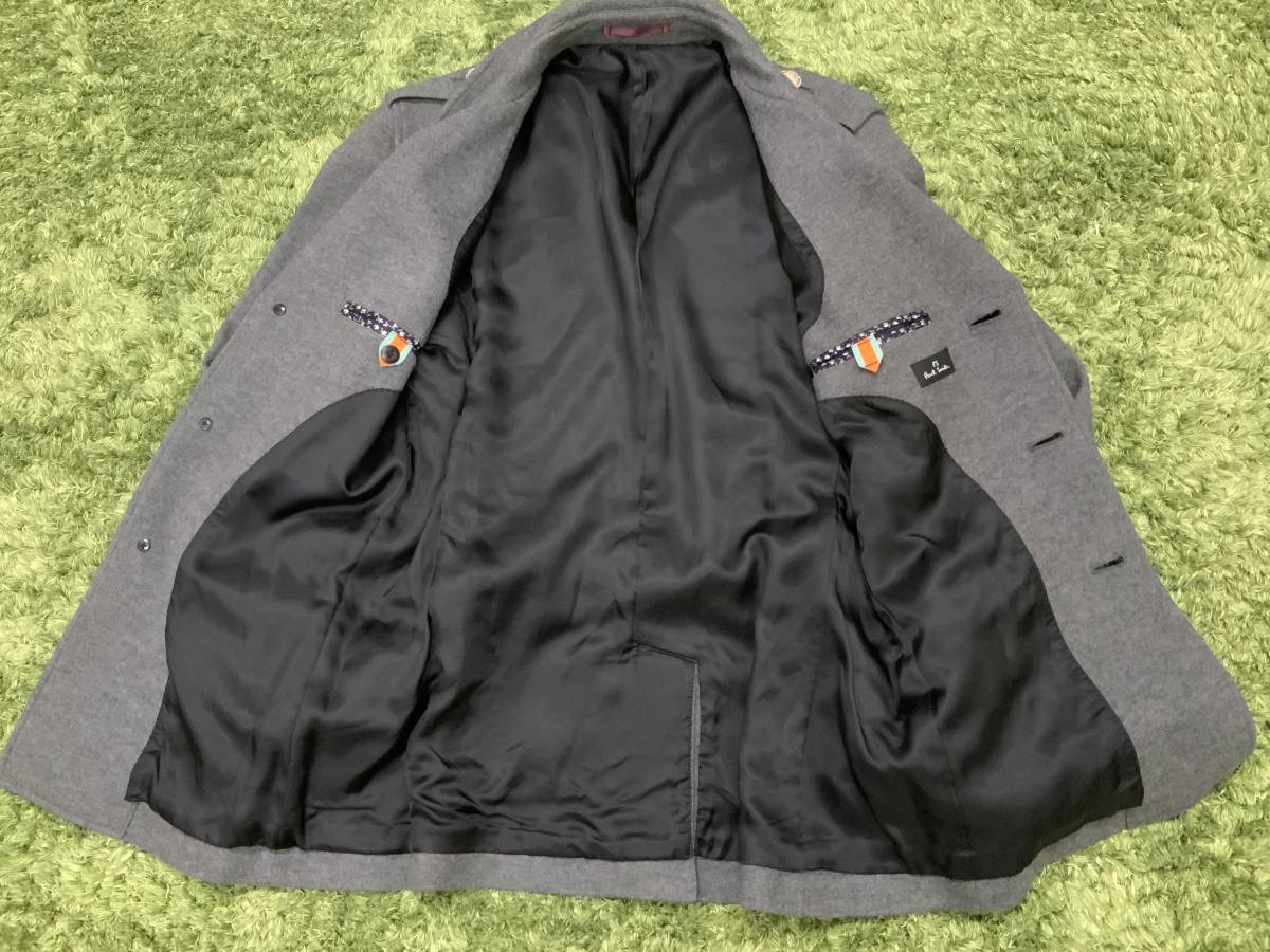 良好品 美デザイン Paul Smith ポールスミス エポレット付き ウール