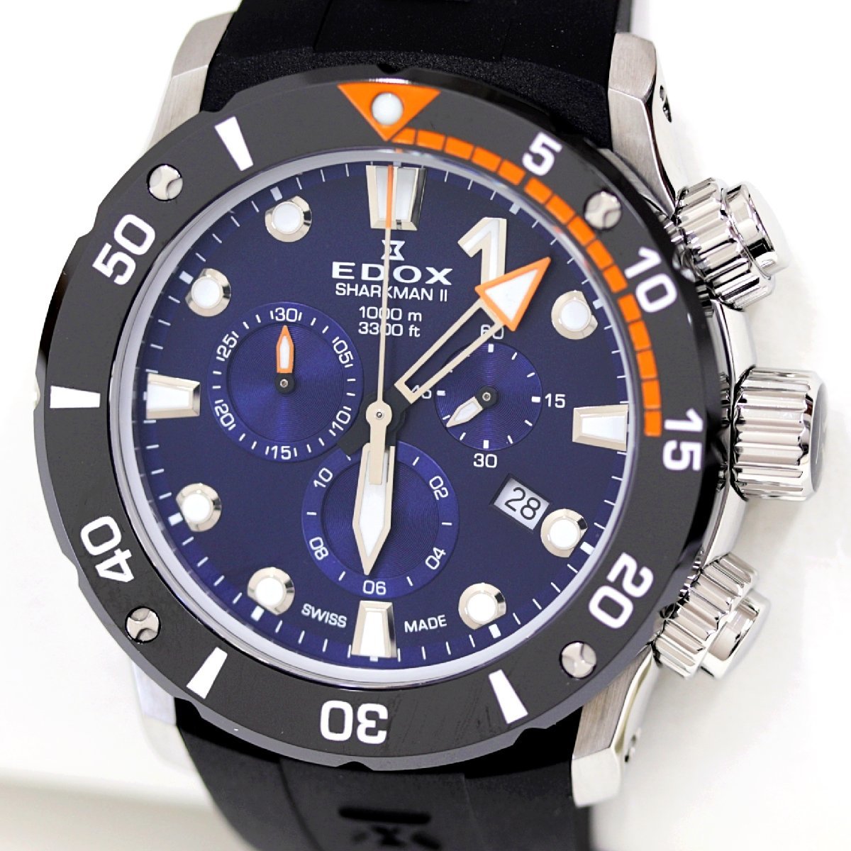  Ed ks Chrono offshore 1 shaku man 2 300шт.@ ограничение 10234-3O-BUIN наручные часы хронограф кварц мужской как новый товар 