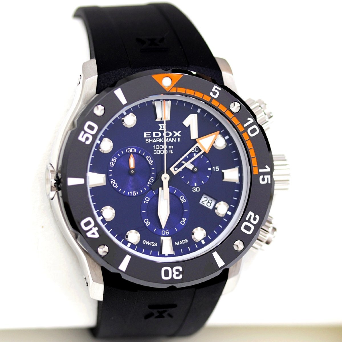  Ed ks Chrono offshore 1 shaku man 2 300шт.@ ограничение 10234-3O-BUIN наручные часы хронограф кварц мужской как новый товар 