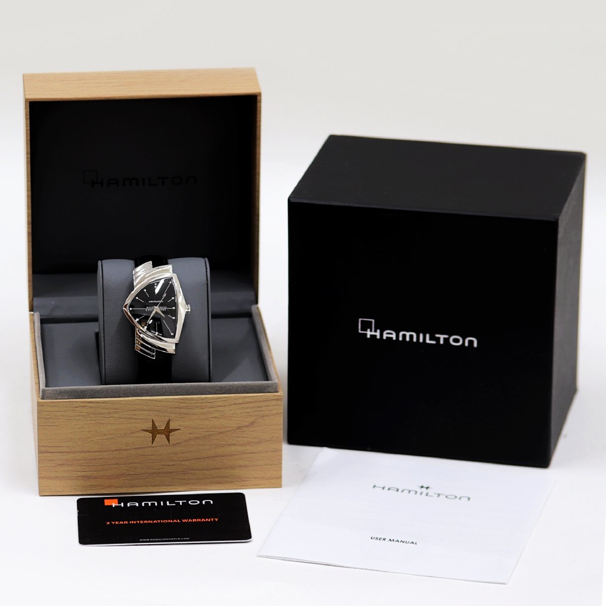 安価 ワタナベ ハミルトン ベンチュラ H24411732 腕時計 クォーツ