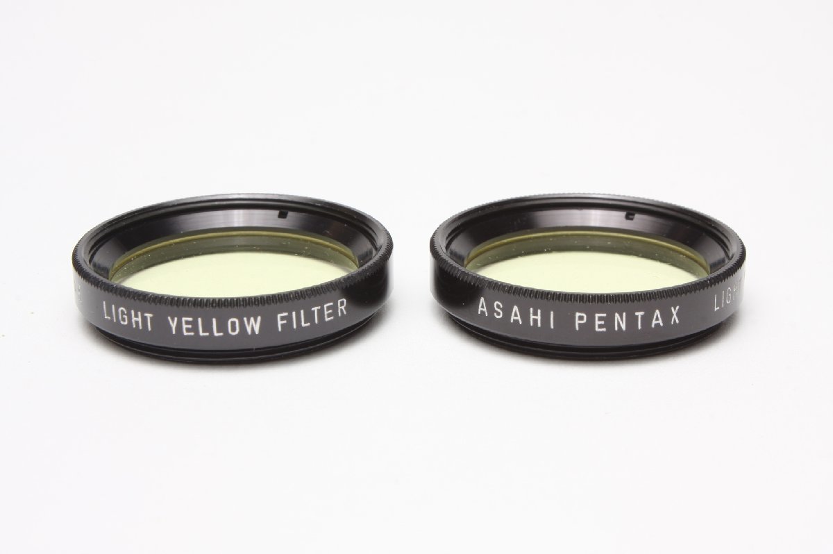 * filter diameter approximately 29mm ASAHI PENTAX FILTER LIGHTYELLOW binoculars for filter light * yellow box, instructions attaching SA5195