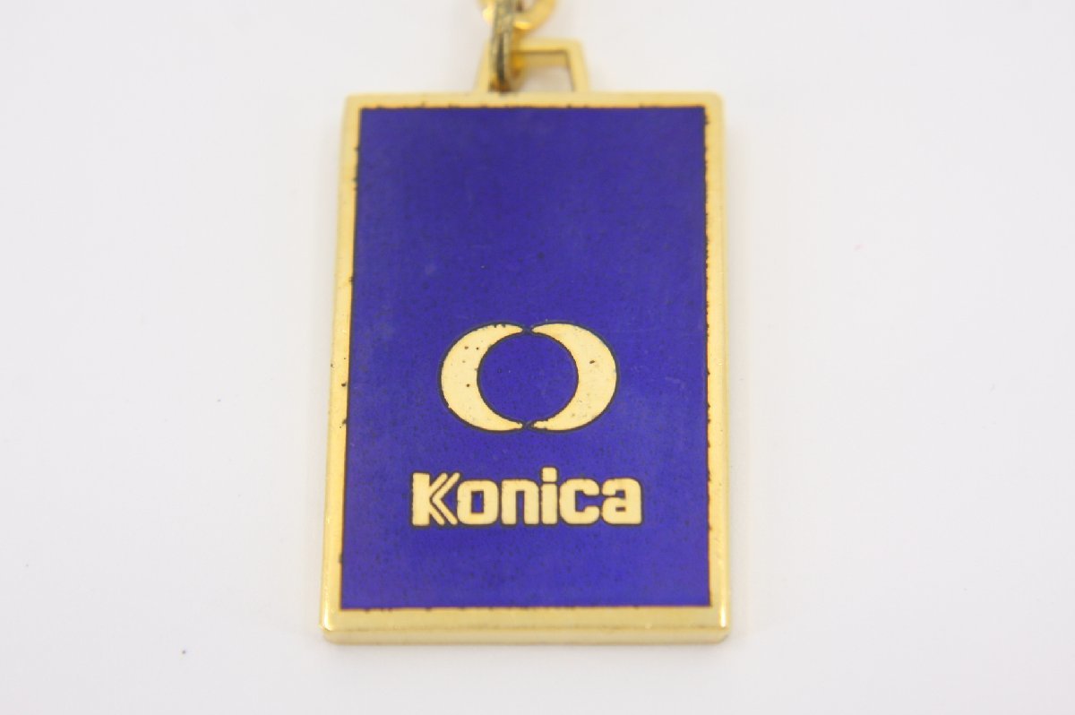 ※ 非売品 新品同様 ノベルティ コニカ キーホルダー Konica 金 青 4458_画像6