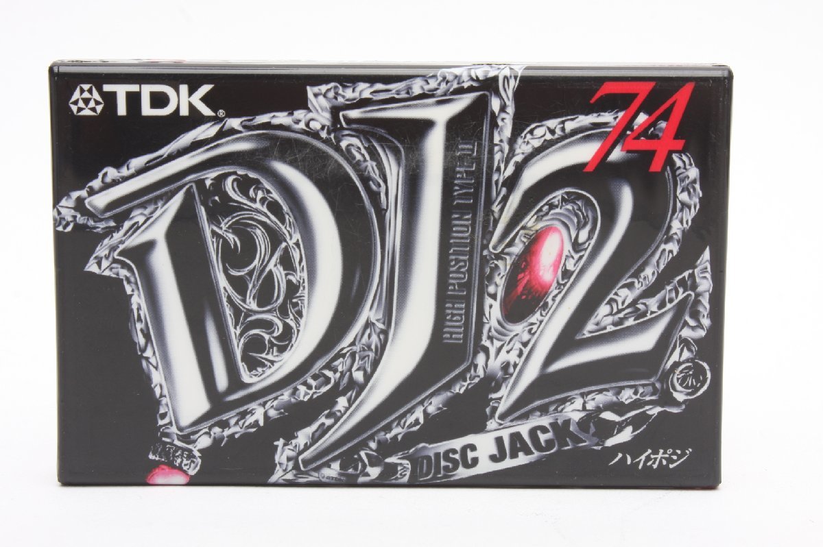 ※ 新品 未開封 TDK カセットテープ DJ2 Disk Jack HIGH POSITION TYPEⅡ 片面37分 往復74分 DJ2-74A 4445_画像7