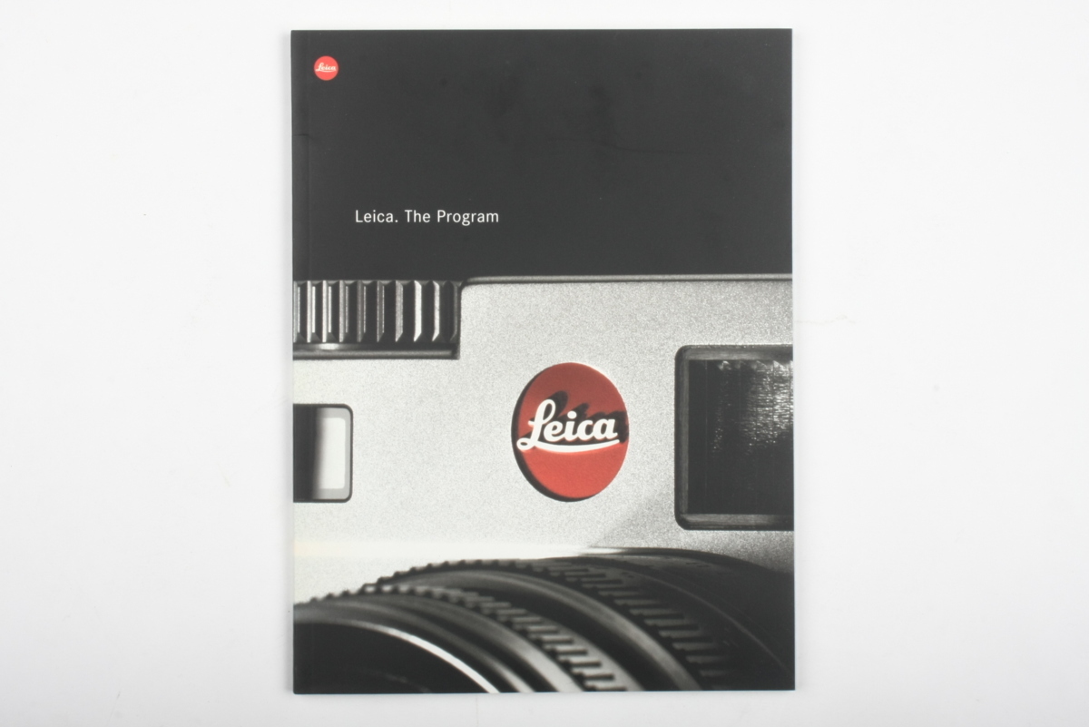 * valuable rare Leica Leica catalog catalog Leica. The Program 0103-2500DH-LC 4671