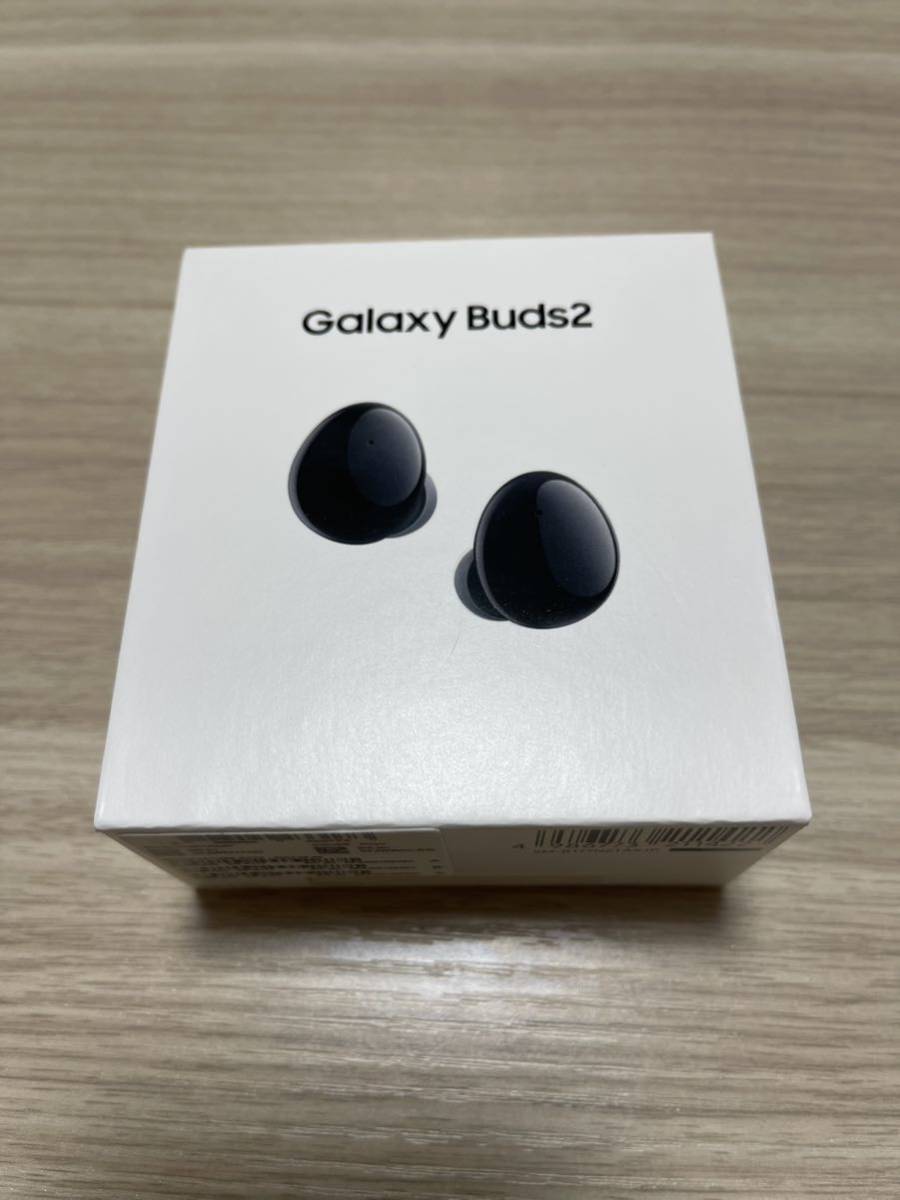 新品未開封】Galaxy Buds2 Bluetooth イヤホン ワイヤレス オニキス SM