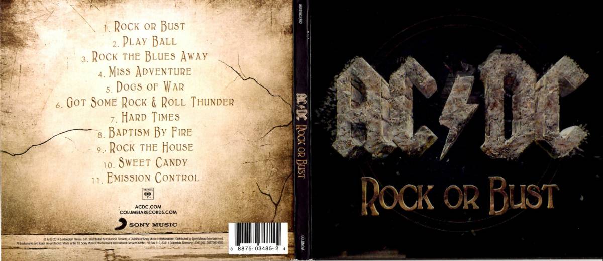 AC/DC<e-si-*ti-si->[Rock or Bust( блокировка * или * грудь )]CD<Play Ball,Rock the Blues Away,Hard Times, др. сбор >