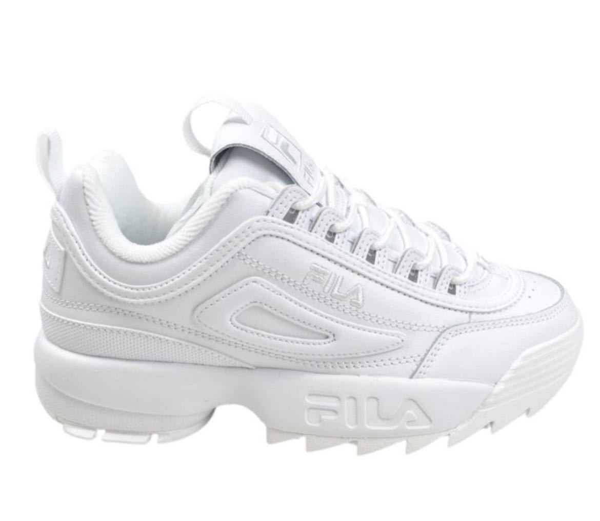 ☆正規品新品☆FILA DISRUPTER 2 PREMIUM フィラ シューズ 5VF80170P スニーカー ディスラプター2 レディース 厚底 ホワイト JP22.5cm_画像2