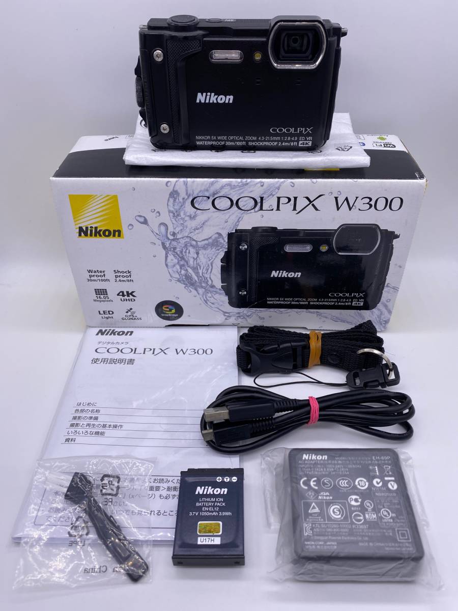 季節のおすすめ商品 W300 COOLPIX デジタルカメラ 【ジャンク】Nikon