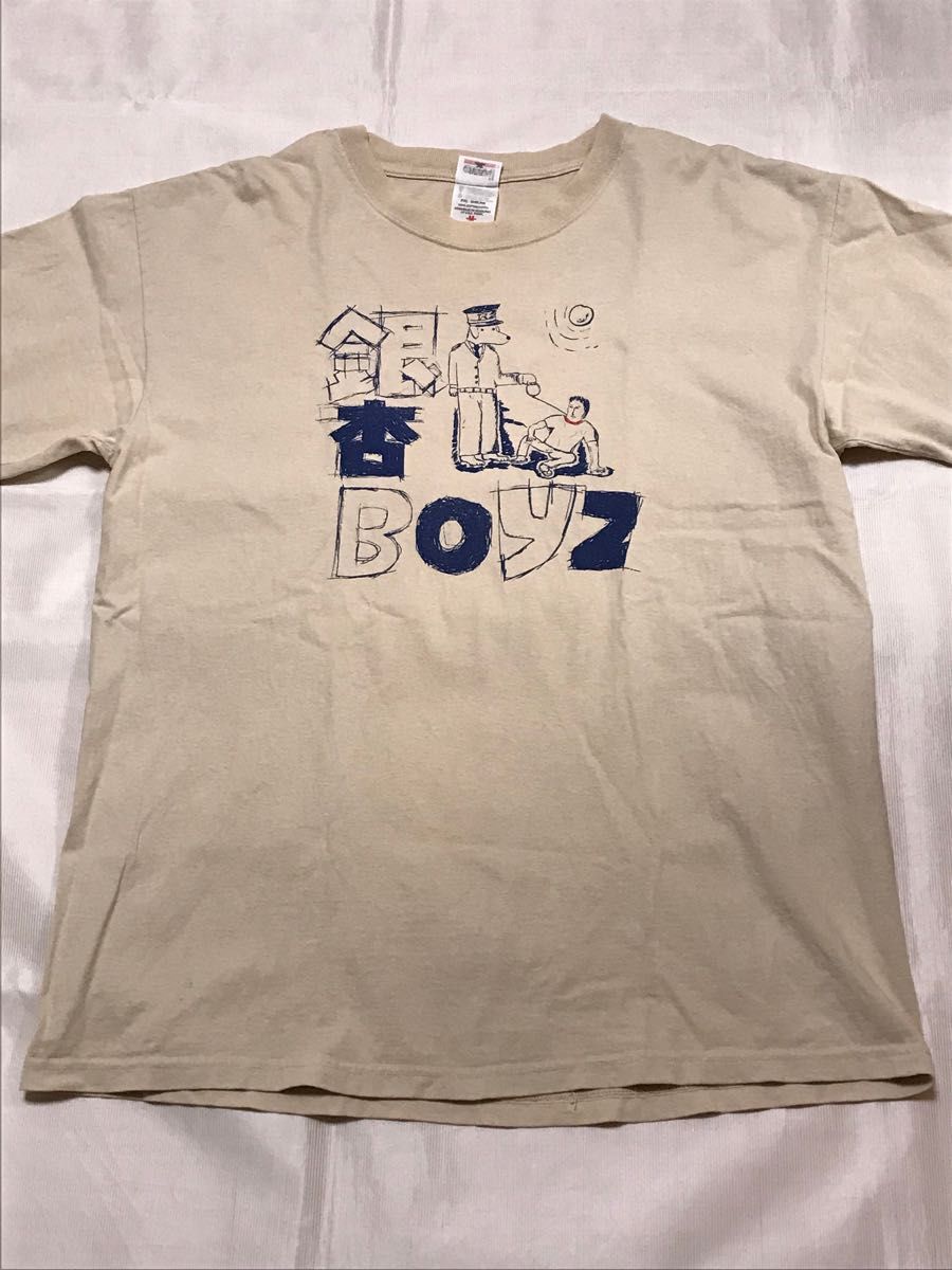 銀杏BOYZ Tシャツ 銀杏BOYZ 2005年 日比谷野音ライブ限定Tシャツ 野外毒演会2005