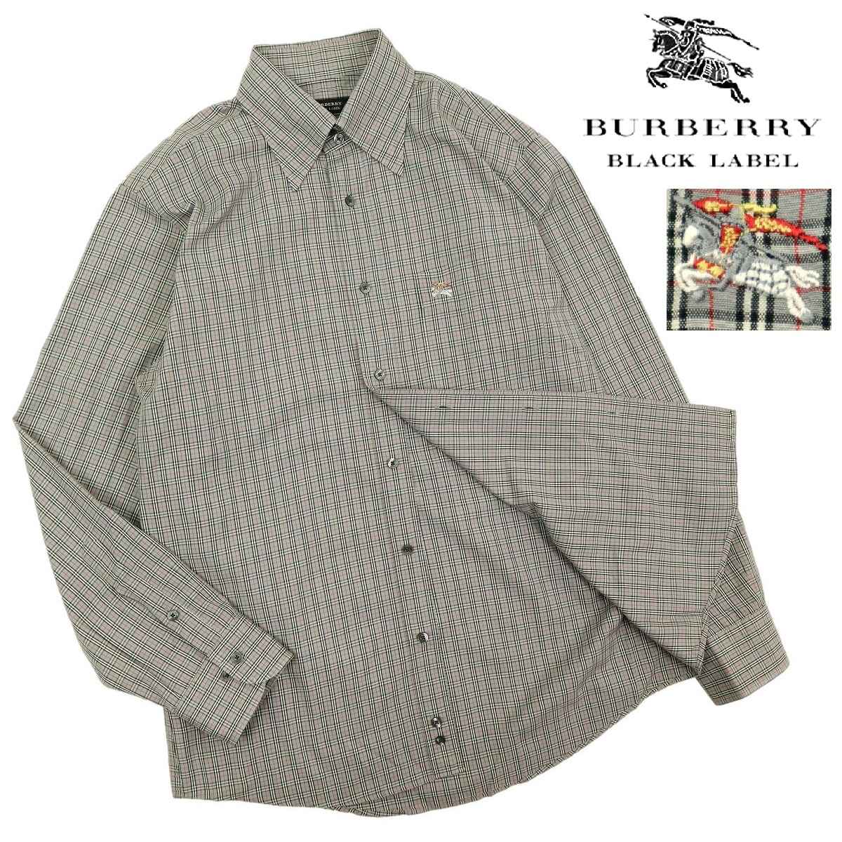 海外限定】 LABEL BLACK 【B2426】【極美品】BURBERRY バーバリー