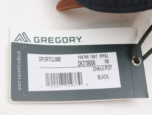 2309-112 Gregory воздушная заслонка pot сумка не использовался GREGORY нейлоновый черный 