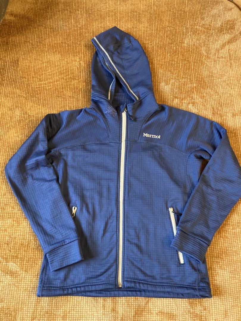 即決 マーモットMarmot フリースパーカー 四角友里 POLARTEC フルジップシャツ MJＰ-F6522W フリース Mサイズ スキー/冬山登山 送料520円