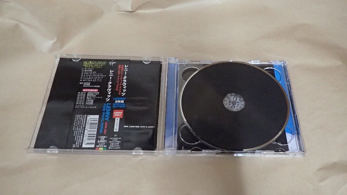 CD　LENNY JAPAN ONLY スペシャル・エディション　レニー・クラヴィッツ_画像2