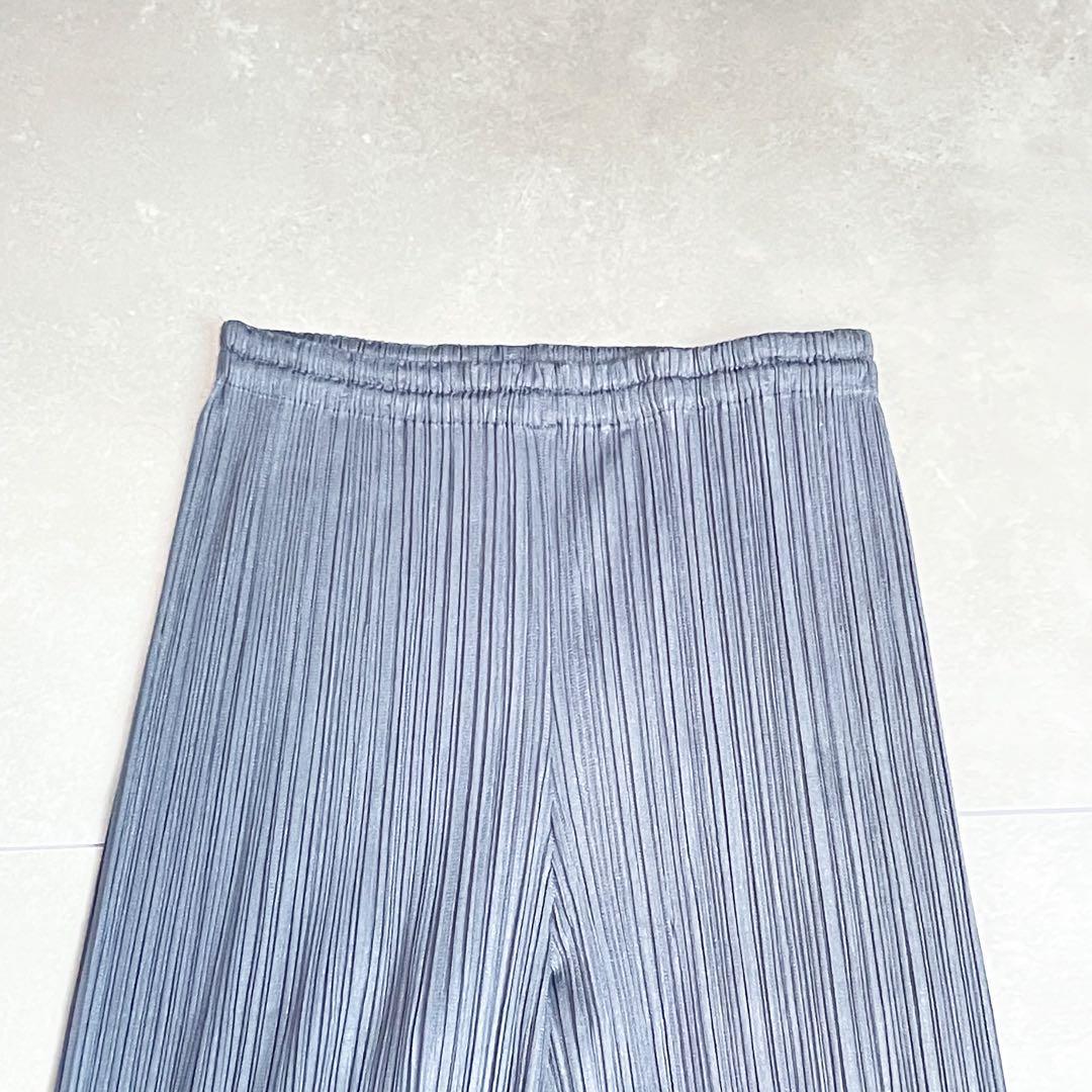 PLEATS PLEASE ✨ パンツ グレー プリーツ加工 2 Mサイズ-