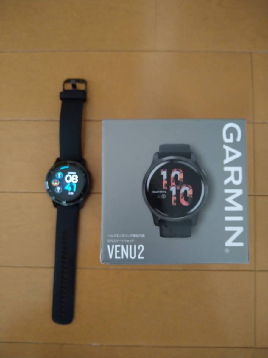 ベビーグッズも大集合 GARMIN ガーミン VENU2 ベニュー2 ブラック 美品