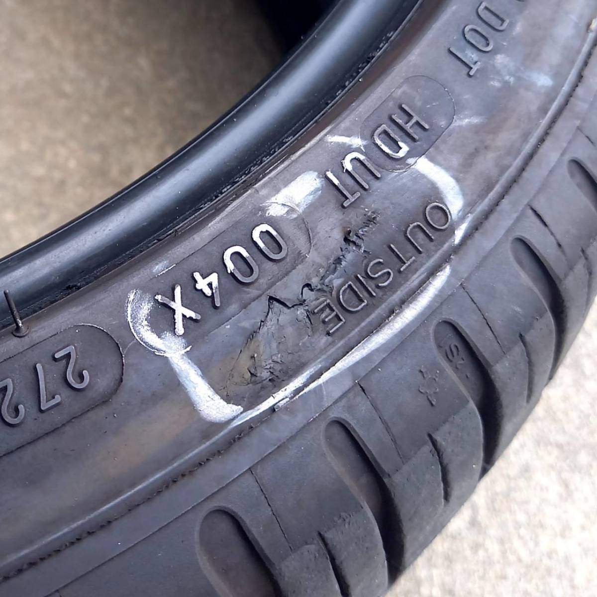 【中古】ミシュラン 205/40ZR17 1本 MICHELIN Pilot Sport 3 205/40R17 205/40-17 パイロットスポーツ３_画像4