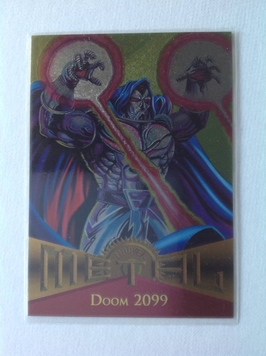 MARVEL METAL /マーベルメタル 1995 トレーディングカード DR DOOM 2099 ドクタードゥーム_画像1