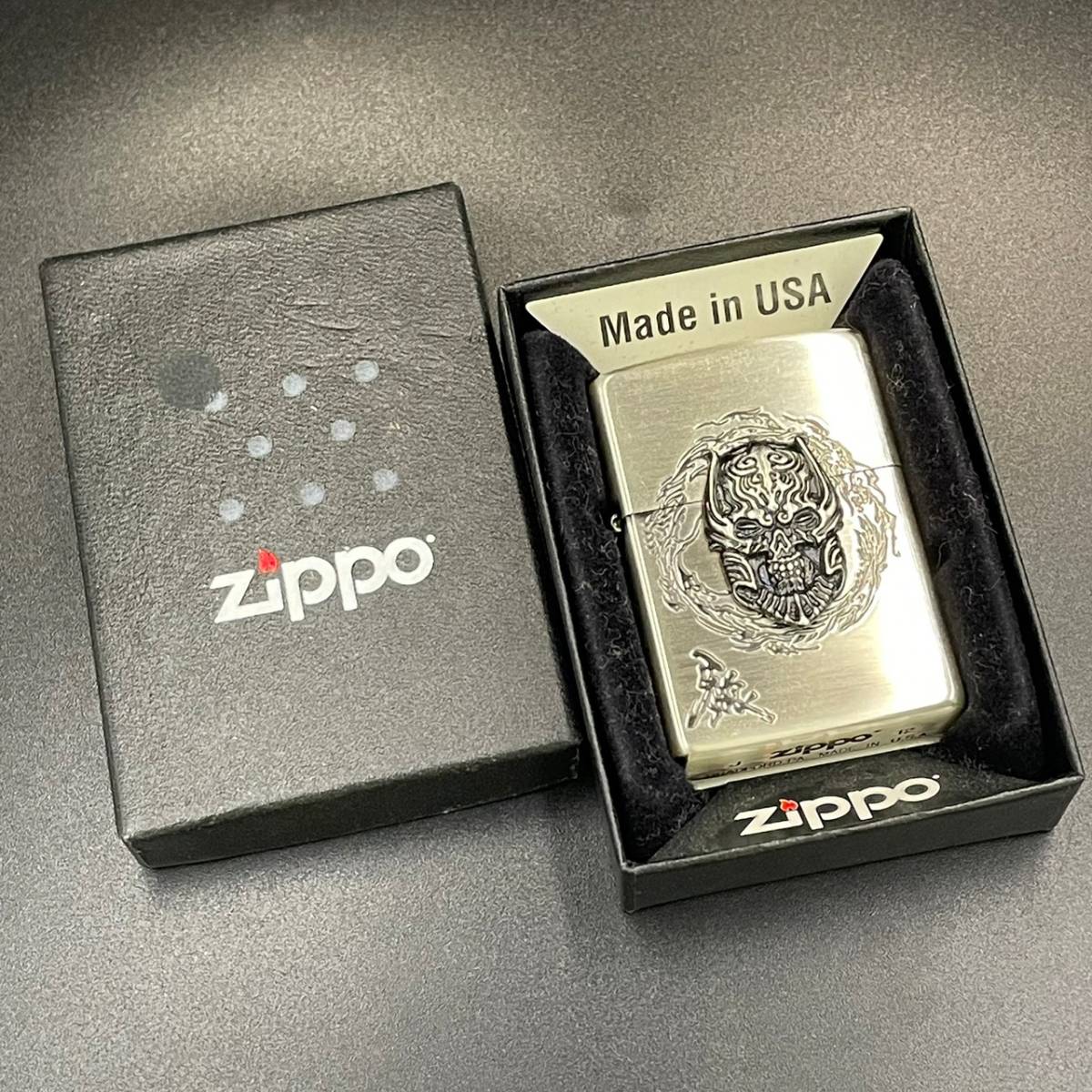 人気】ZIPPO ジッポ 2012年製 USA製 シルバー 牙狼 GARO MAKAISENKI