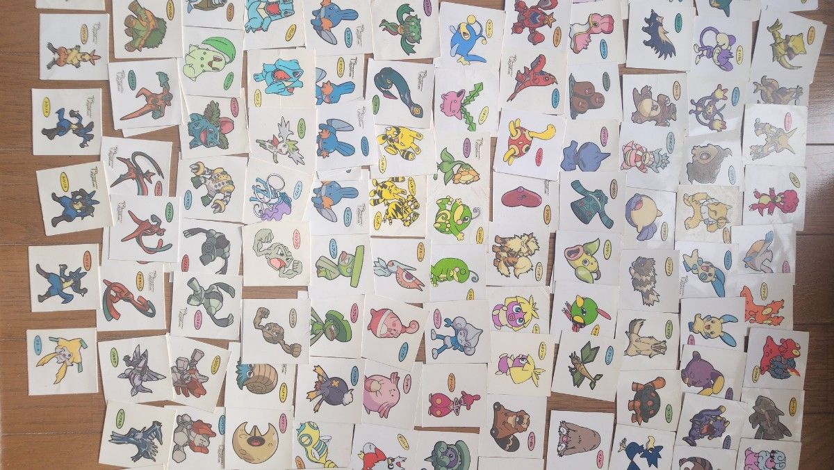 ポケモンデコキャラシール ポケモンパン シールセット|Yahoo!フリマ